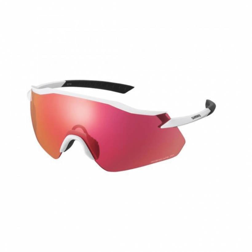Lunettes de route Shimano SPRK1RD Ridescape blanches