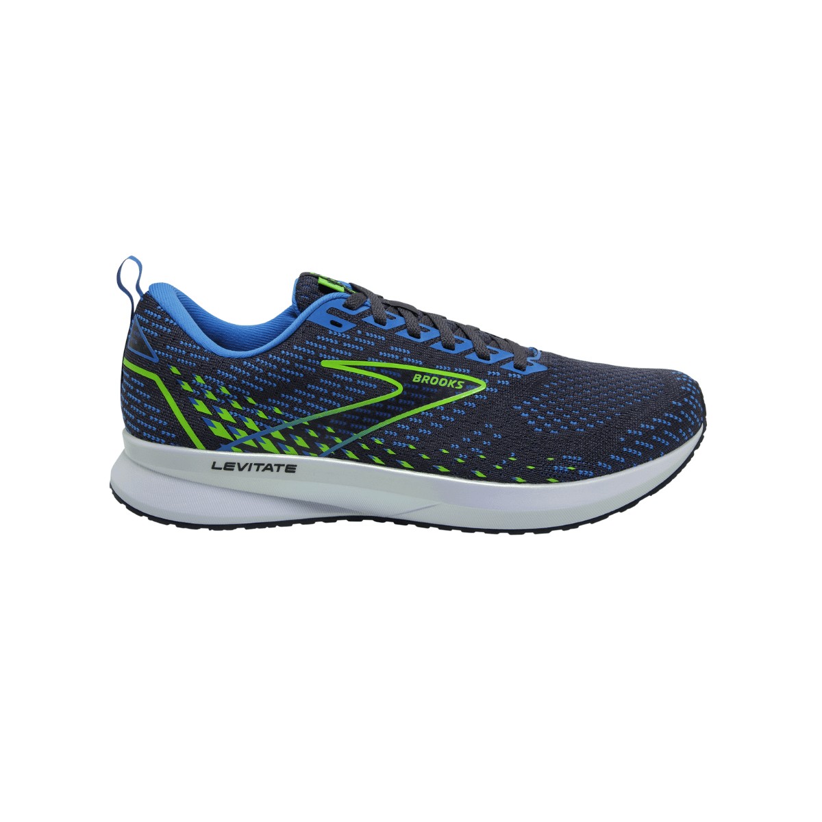 Brooks Levitate 5 Shoes Blue Green AW21, Size 42,5 - EUR