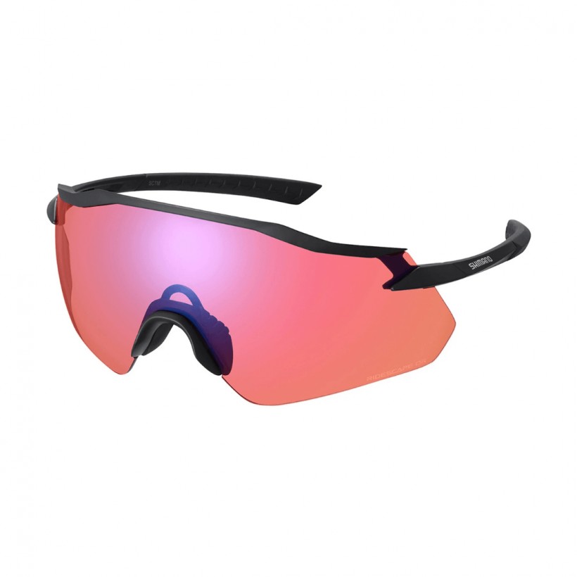 Shimano EQUINOX EQNX4OR Ridescape Offroad-Brille in Mattschwarz
