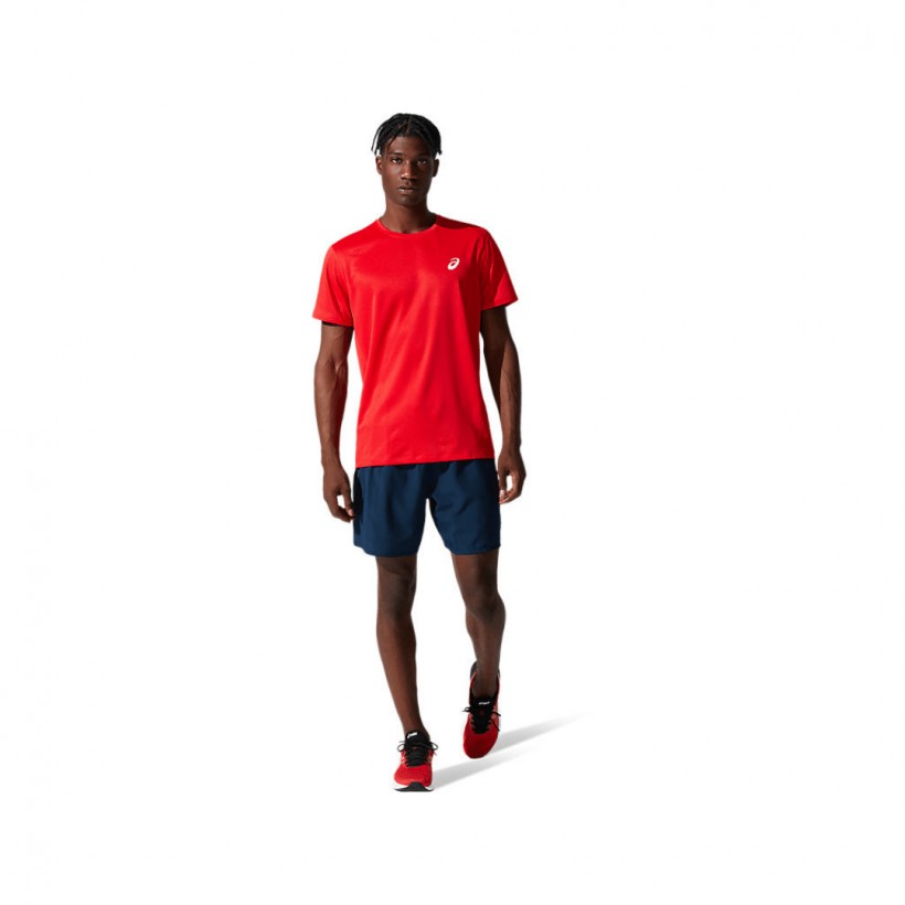 Asics Core SS Short Sleeve Red AW21 T-Shirt