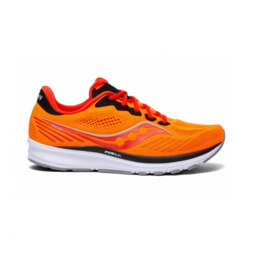 Saucony Ride 14 Shoes Solar Red AW21