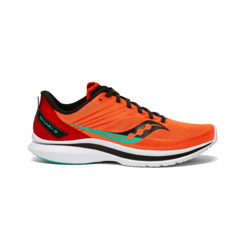 Saucony Kinvara 12 Running Shoes Solar Red AW21