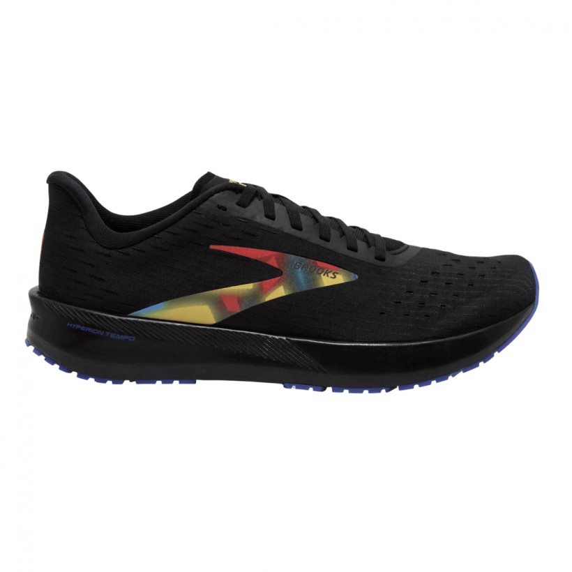 Brooks Hyperion Tempo Shoes Black Red Blue AW21