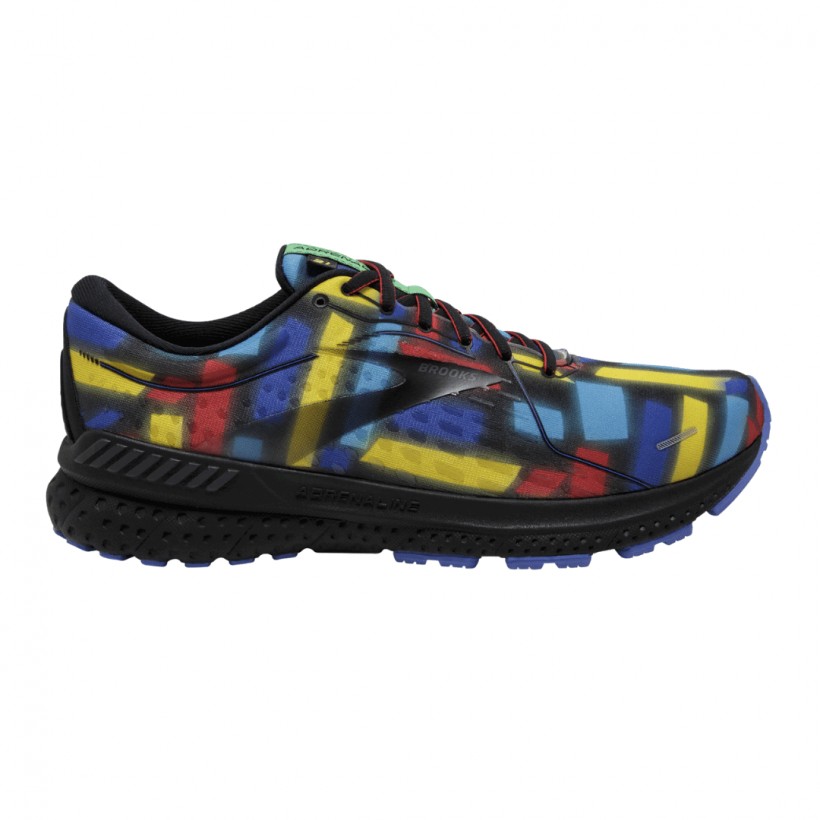 Brooks Adrenaline GTS 21 Schuhe Schwarz Rot Blau AW21