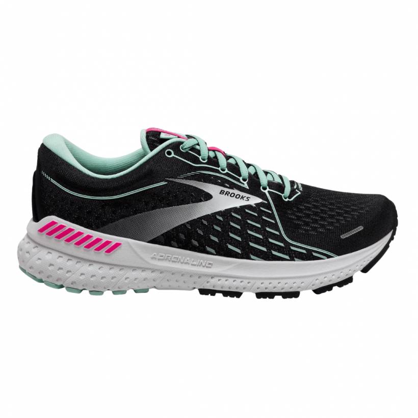 Brooks Adrenaline GTS 21 Noir Rose Bleu AW21 Chaussures de course pour femmes