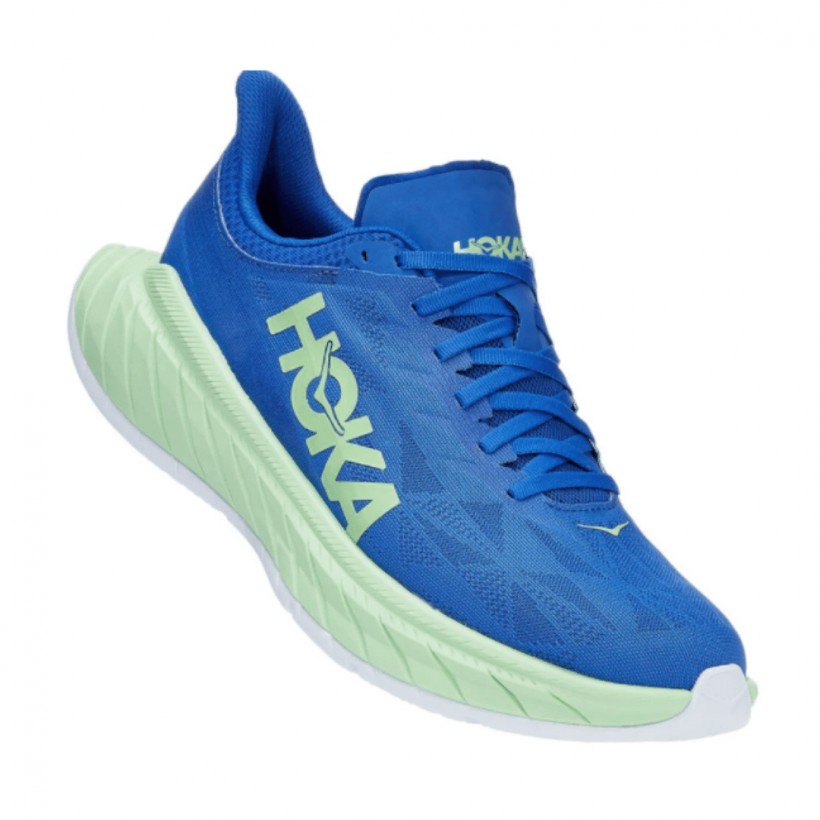 Hoka One One Carbon X 2 Shoes Glossy blue AW21