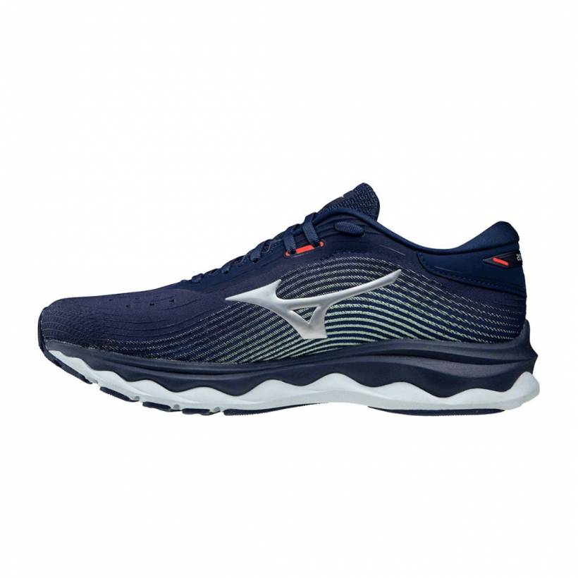 Scarpe Mizuno Wave Sky 5 Blu Scuro AW21