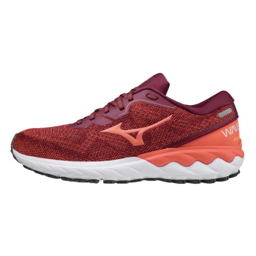 Chaussures Femme Mizuno Wave Skyrise 2 Rouge Orange AW21