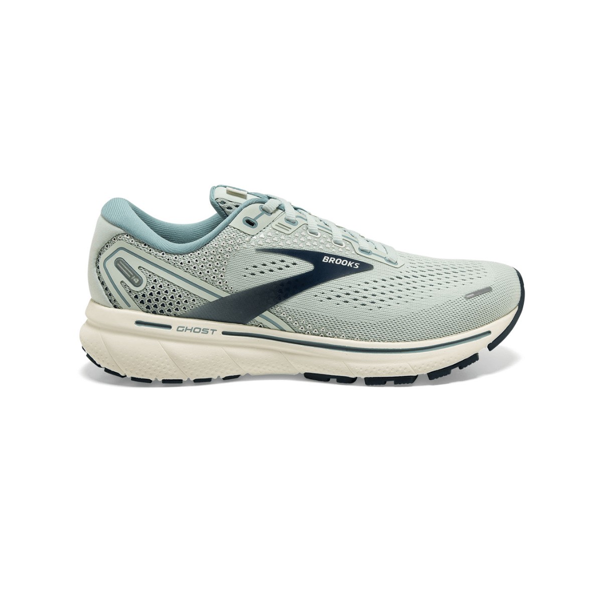 Brooks Ghost 14 Women's Shoes Dark Blue Light Blue AW21, Size 40,5 - EUR