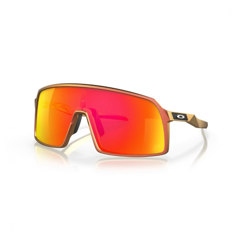 Oakley Sutro Troy Lee Red Gold Shift Glasses Prizm Ruby Glasses