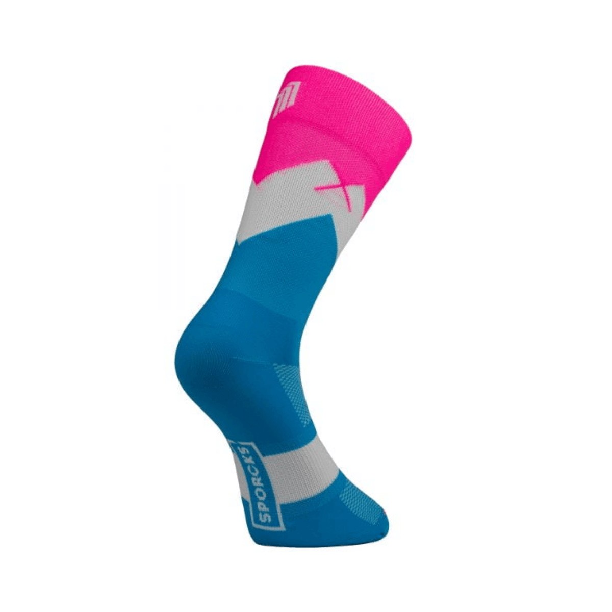 Sporcks Mont Tendre Blaue Socken, Größe L