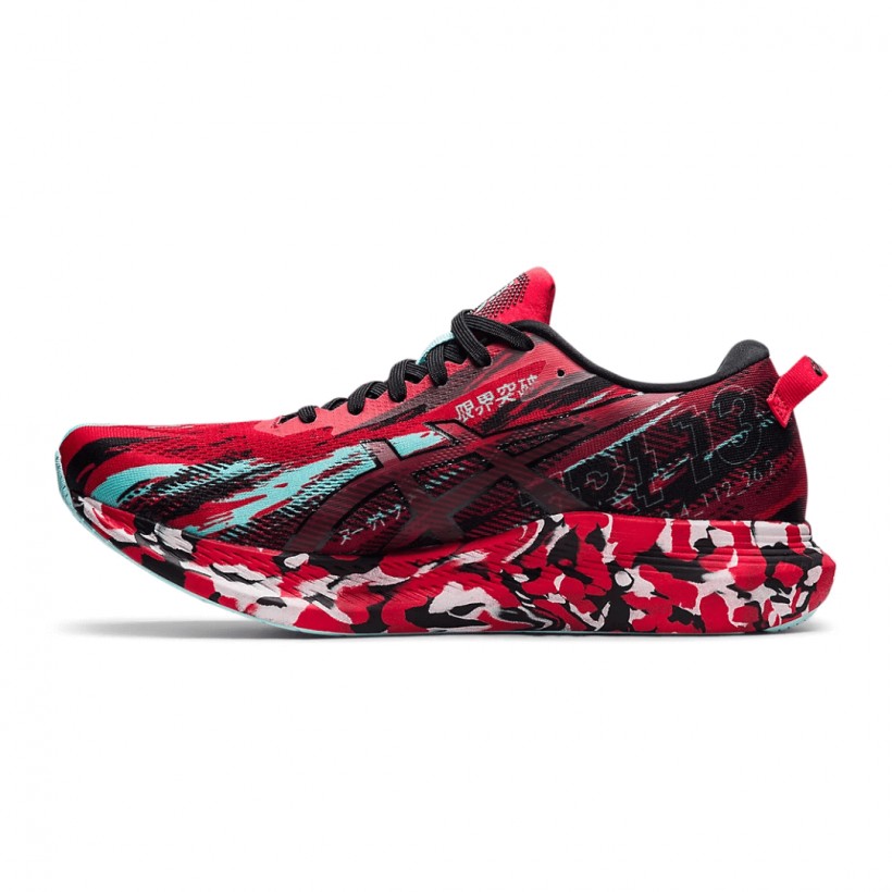 Zapatillas Asics Noosa Tri 13 Rojo Eléctrico Negro AW21