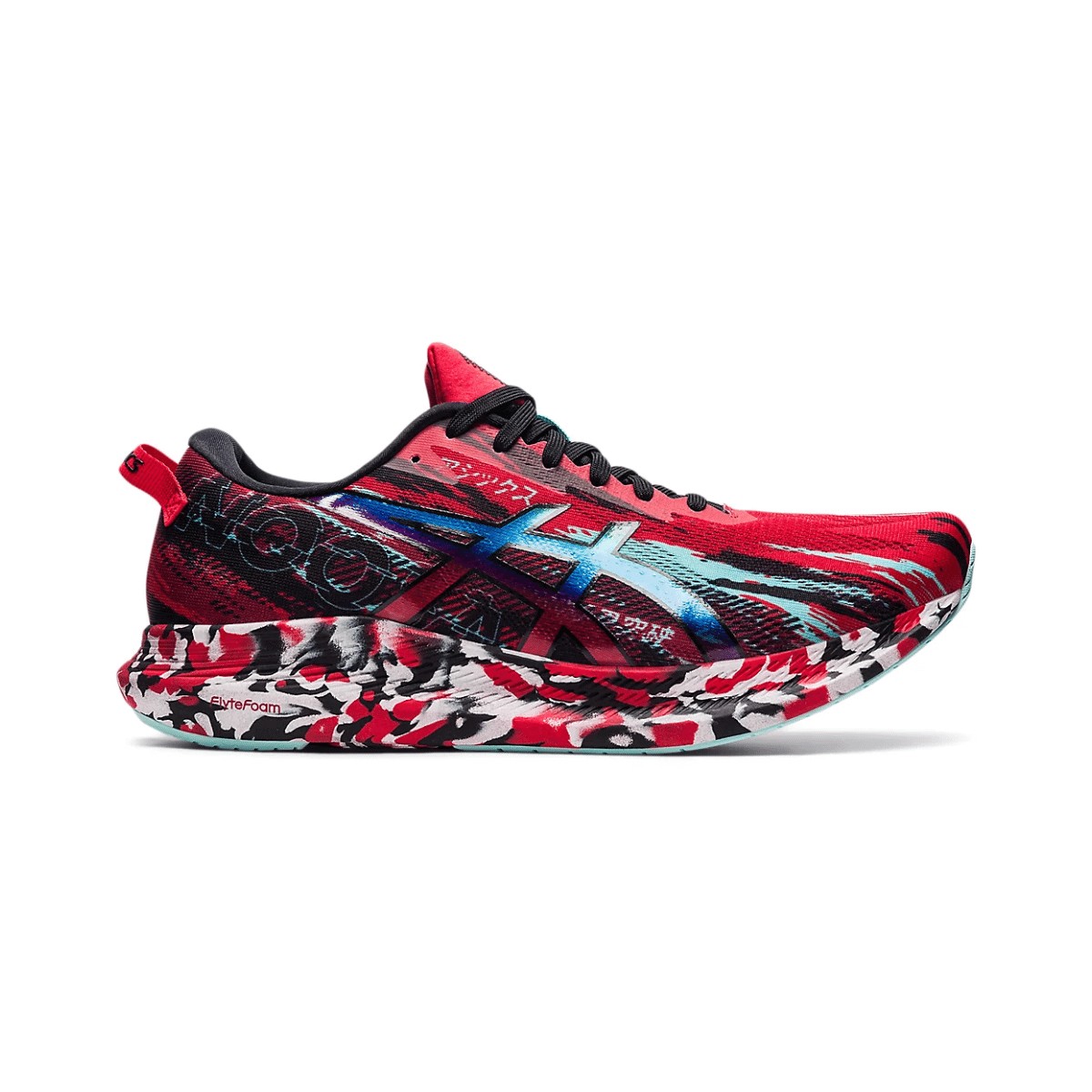 Scarpe Asics Noosa Tri 13 Electric Rosse Nere, Taglia 45 - EUR