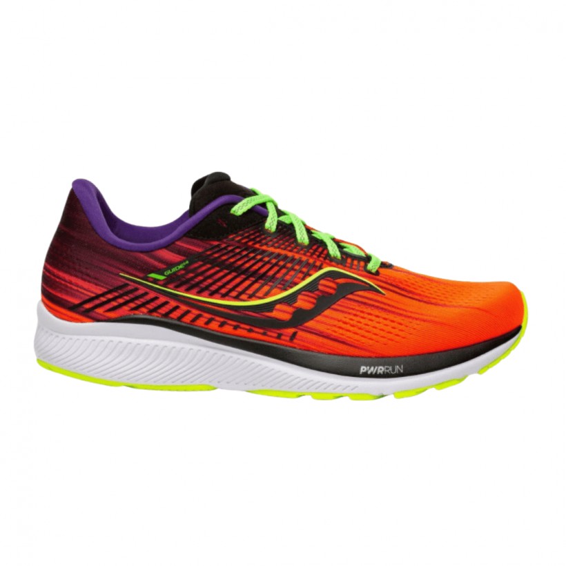 Saucony Guide 14 Running Shoes Orange Red AW21