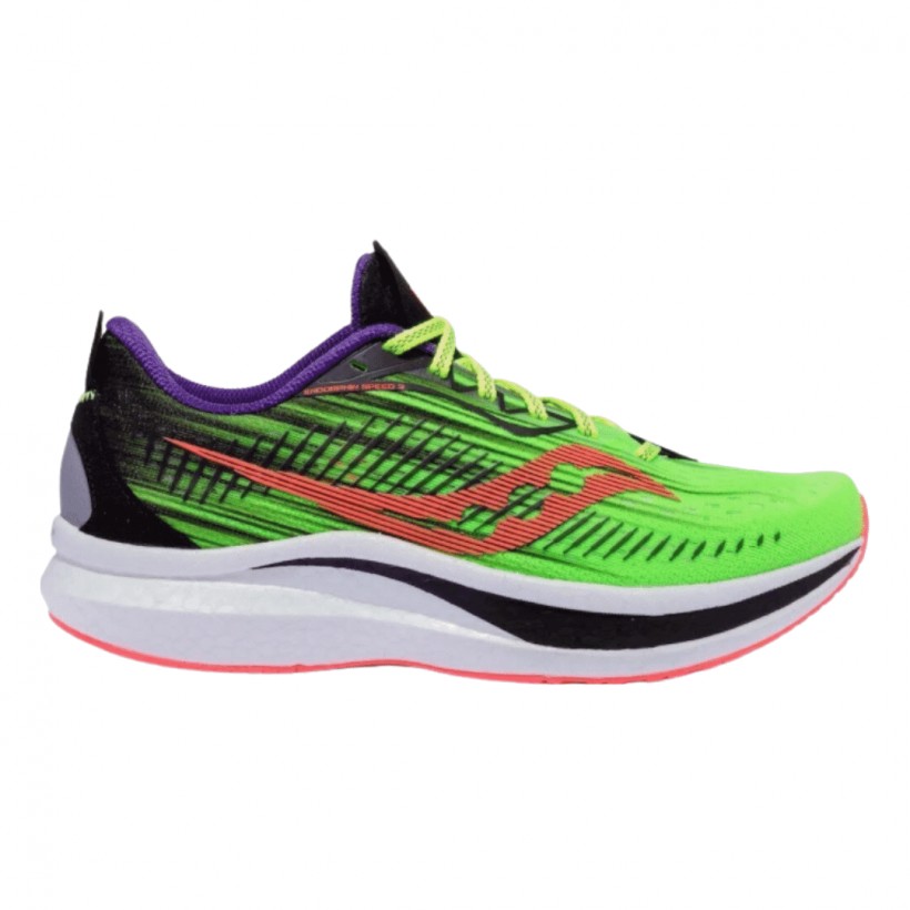 Saucony Endorphin Speed 2 Green AW21 Running Shoes