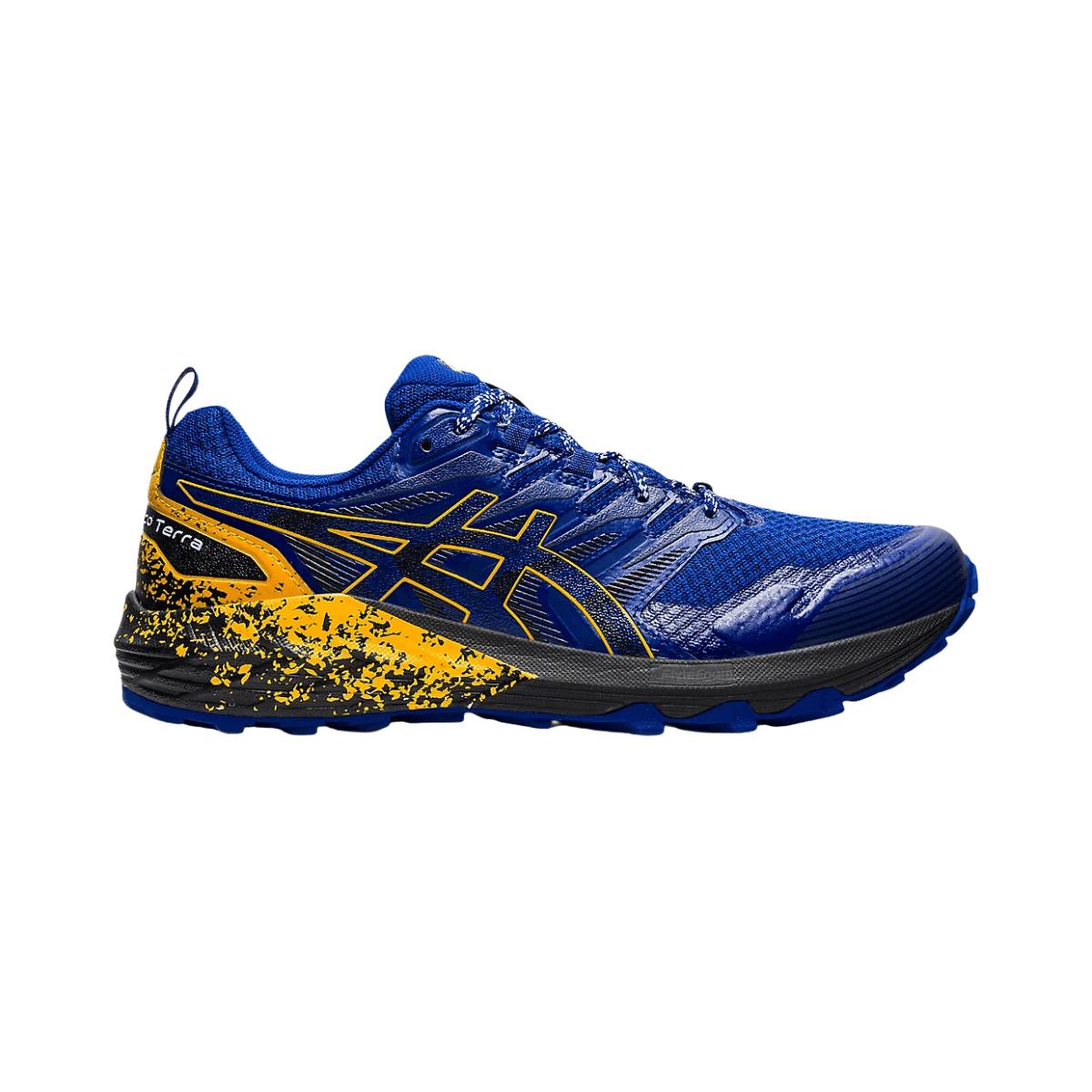 Asics Gel Trabuco Terra Shoes Blue Yellow AW21