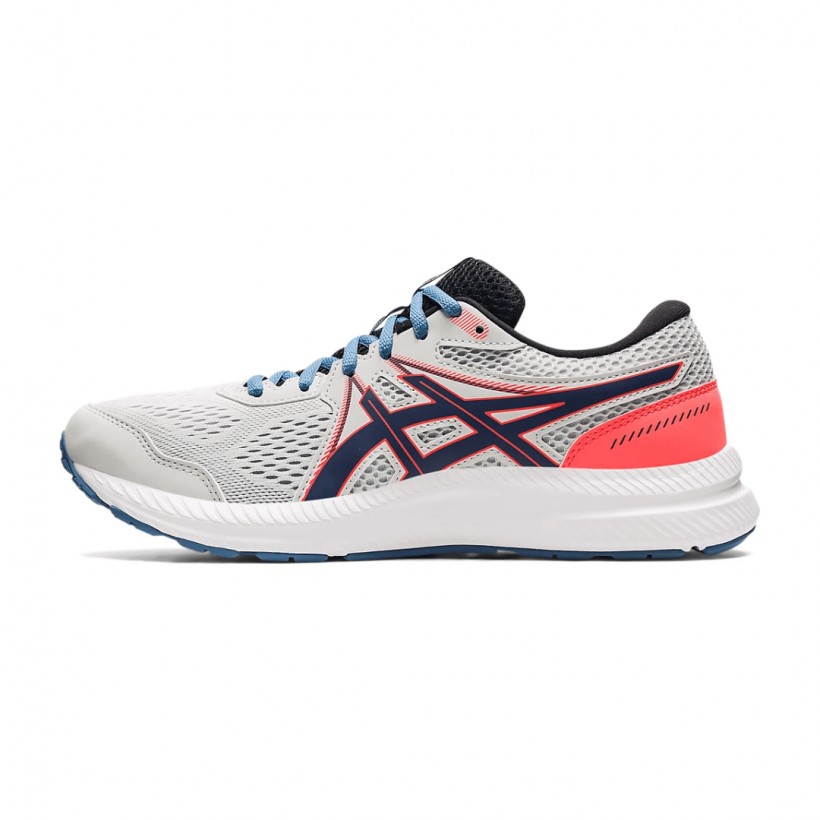 Asics Gel Contend 7 Running Shoes Gray Dark Blue AW21