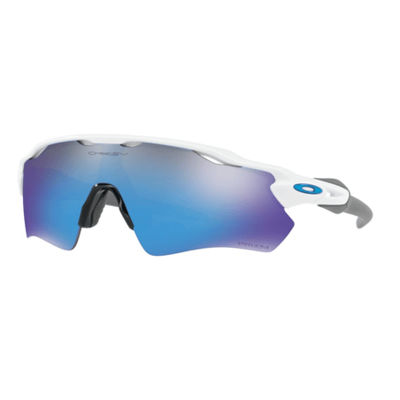 Oakley Radar EV Path Białe okulary do biegania Prizm Sapphire Iridium