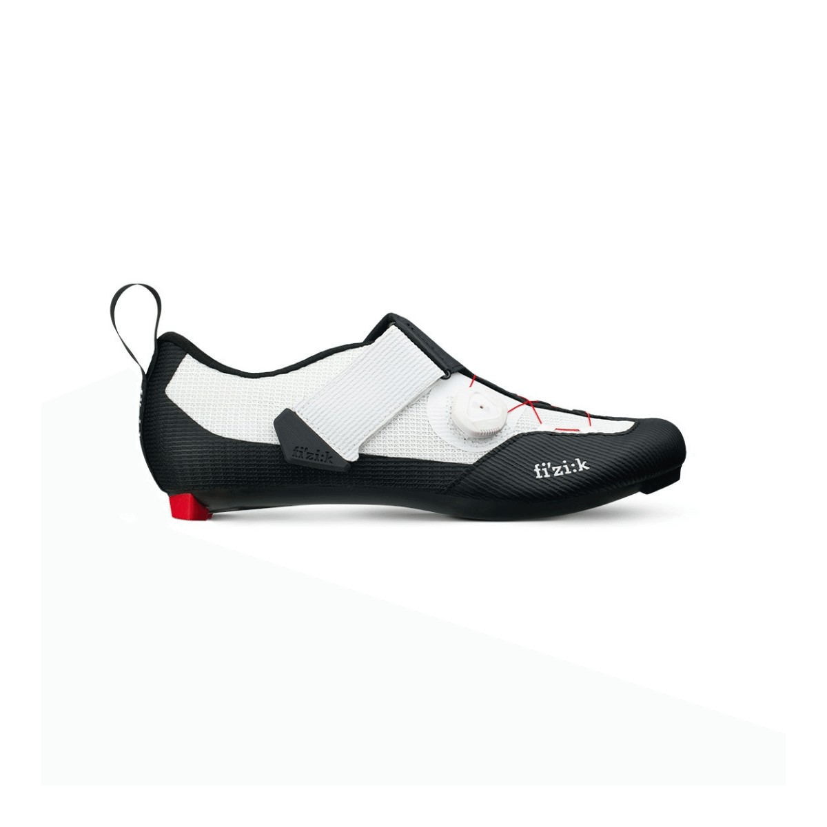 Fizik Transiro R3 Infinito Triathlon Shoes White Black, Size 43 - EUR