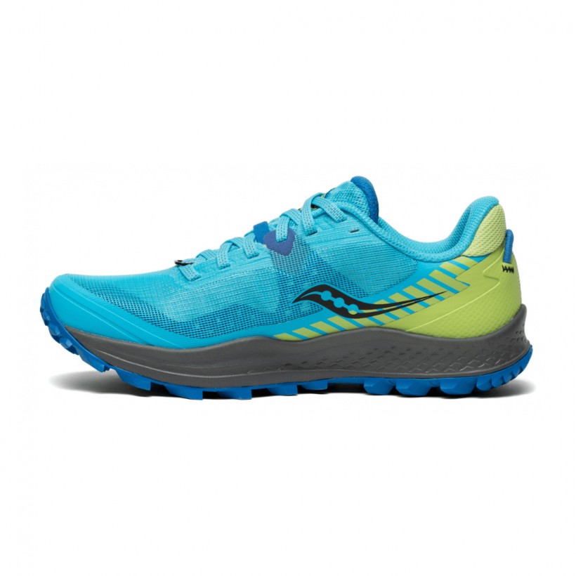 Saucony Peregrine 11 Schwarz Orange AW21 Damen Laufschuhe
