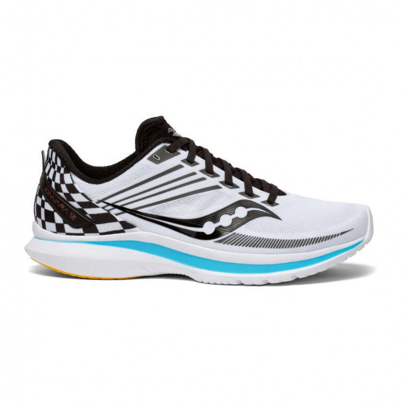 Saucony Kinvara 12 Running Shoes Gray Black AW21