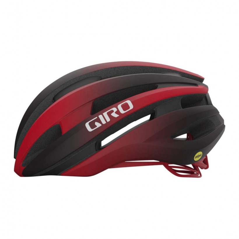 Giro Synthe Mips II Helm Matt Schwarz Rot