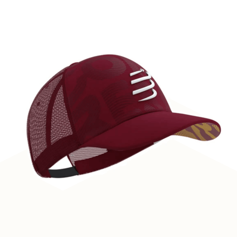 Compressport Trucker Cappellino granato