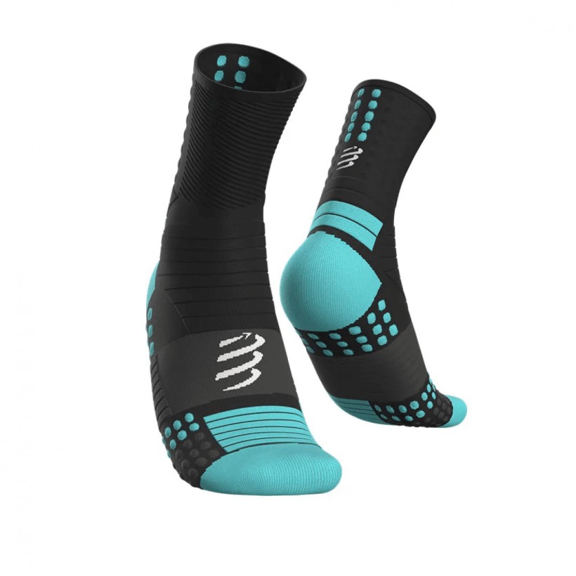 Compressport Pro Marathon Socken Schwarz