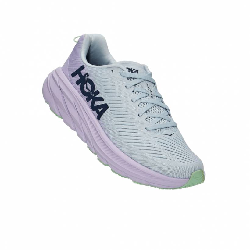 Zapatillas Hoka One One Rincon 3 Gris AW21 Mujer