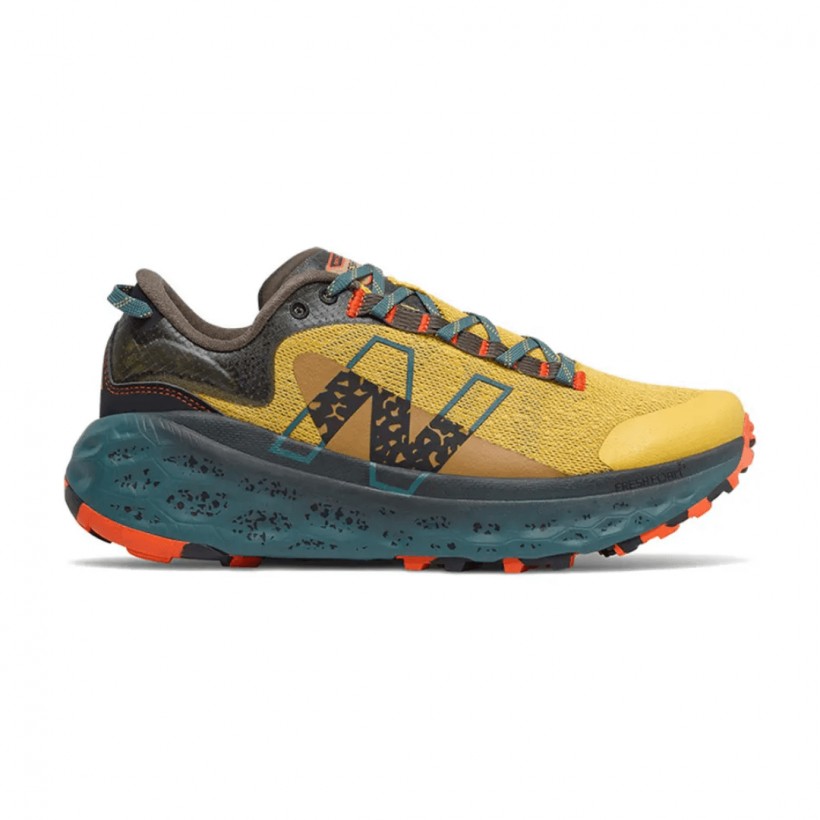 New Balance Fresh Foam More Trail v2 Schuhe Braun Blau
