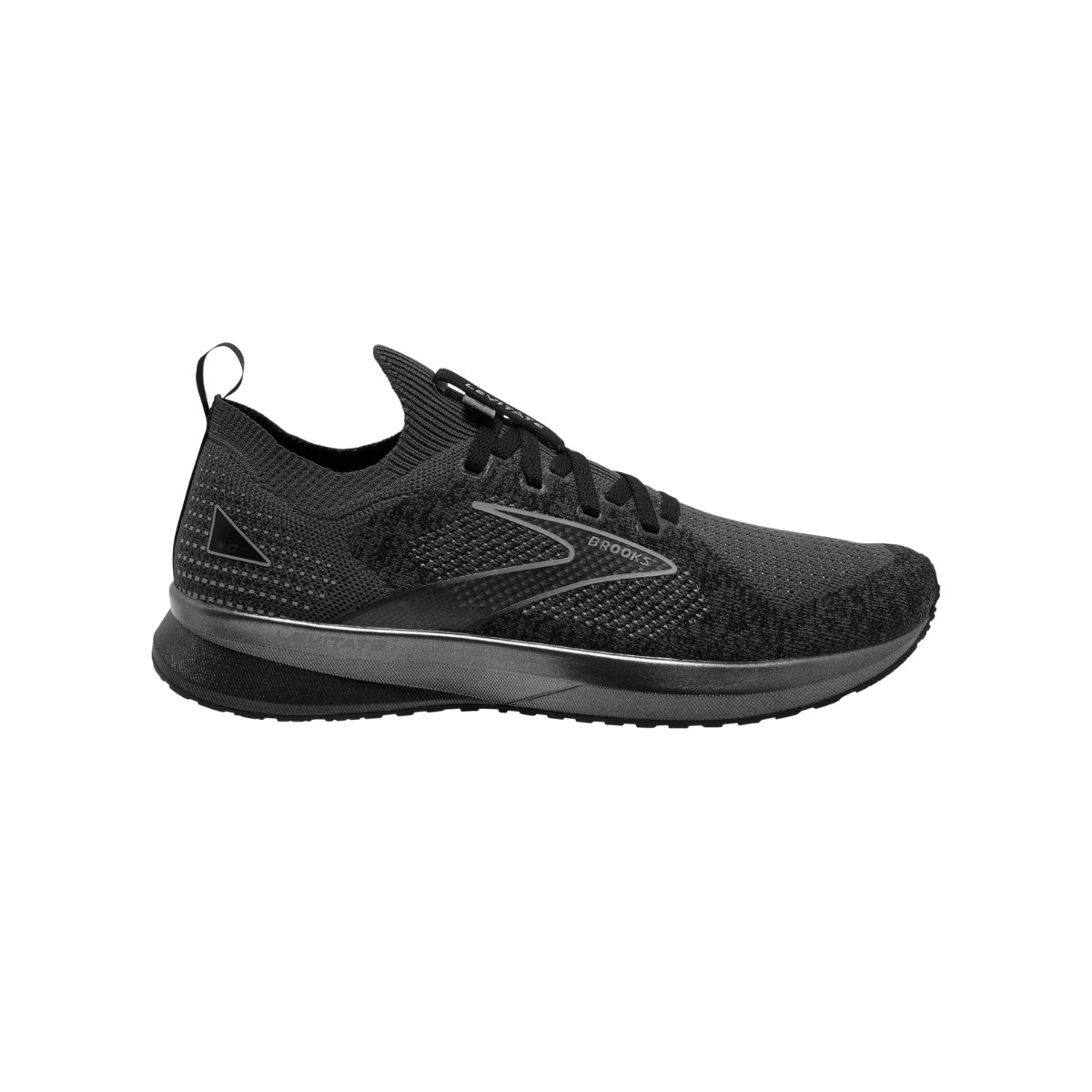 Brooks Levitate StealthFit 5 Shoes Black Gray AW21, Size 42 - EUR