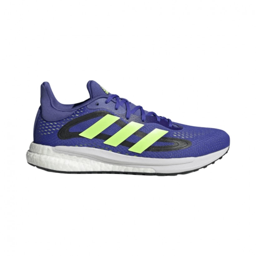 Adidas SolarGlide 4 Running Shoes Blue Green AW21