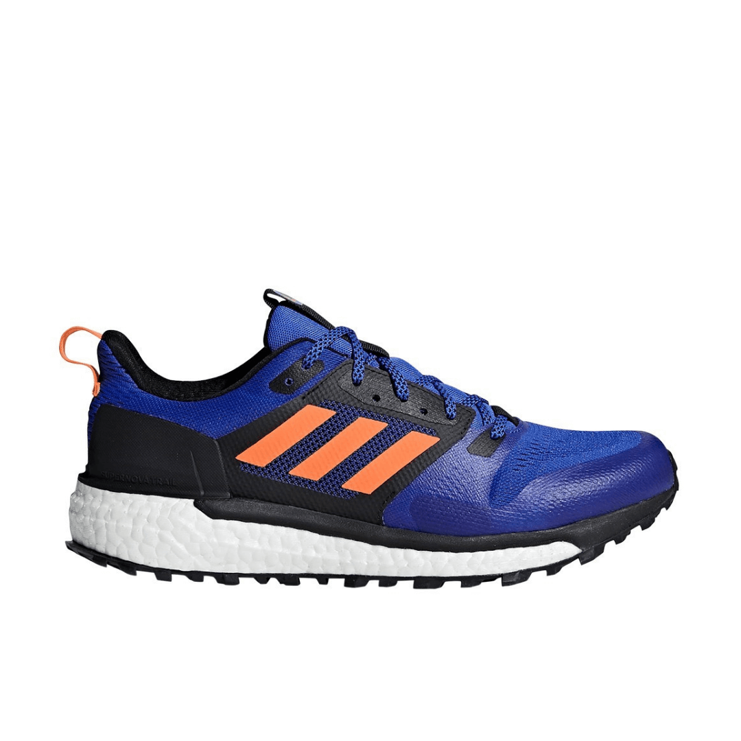 Zapatillas Adidas Trail Azul Naranja