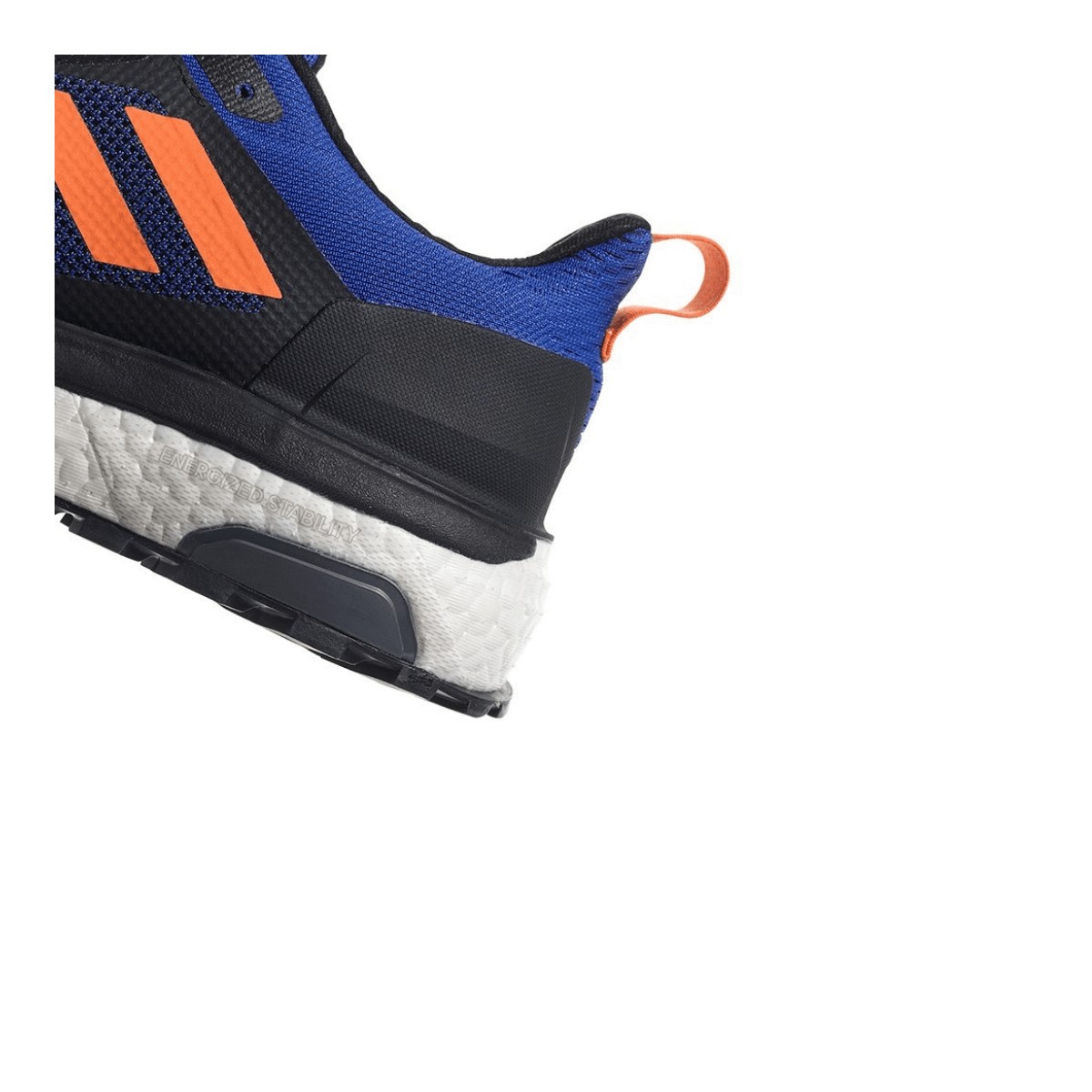 Zapatillas Adidas Trail Azul Naranja