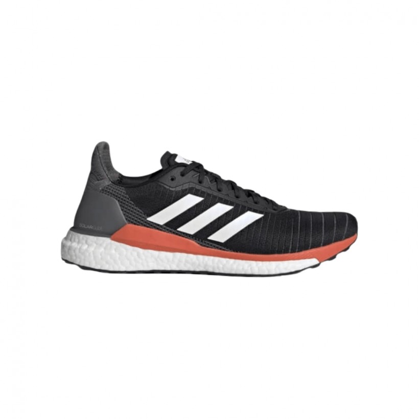 Adidas Solar Glide 19 M Running Shoes Black Orange Gray SS19