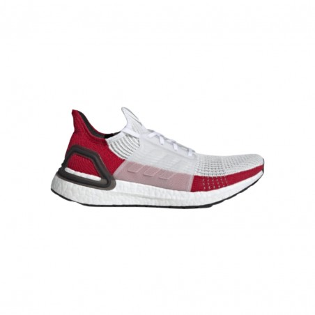 Adidas Ultra Boost 19 Scarpe Bianche Rosse