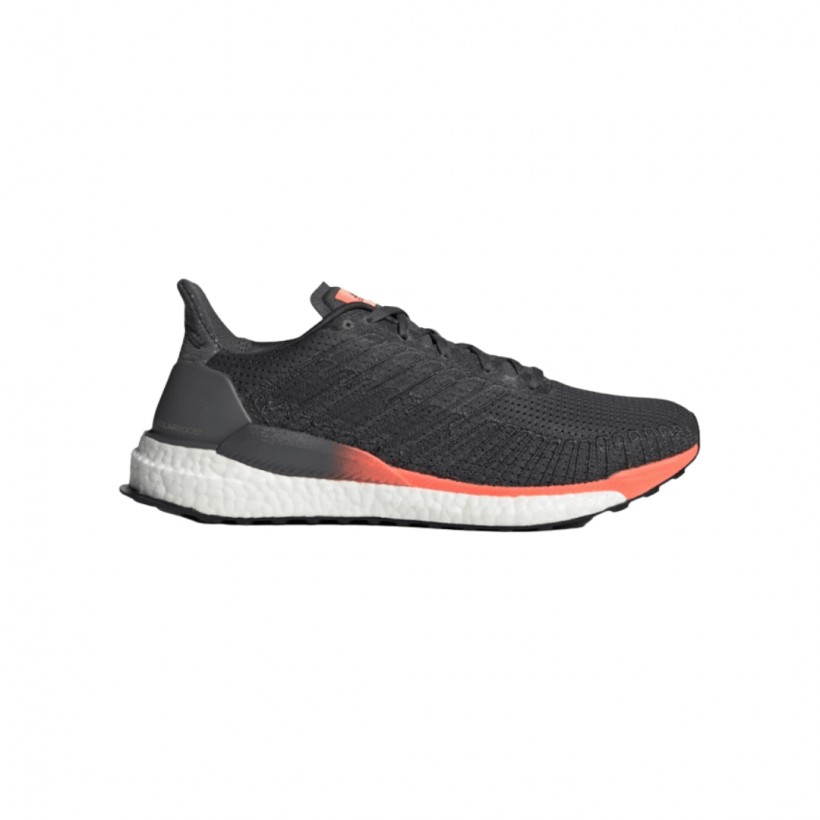 Adidas Solar Boost 19 Gray Black Coral PV20 Men's Running Shoes
