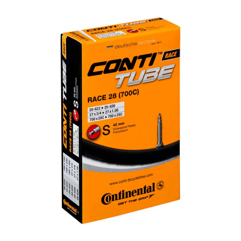 Continental Tube 700x28-32-37 Presta Valve 42 mm