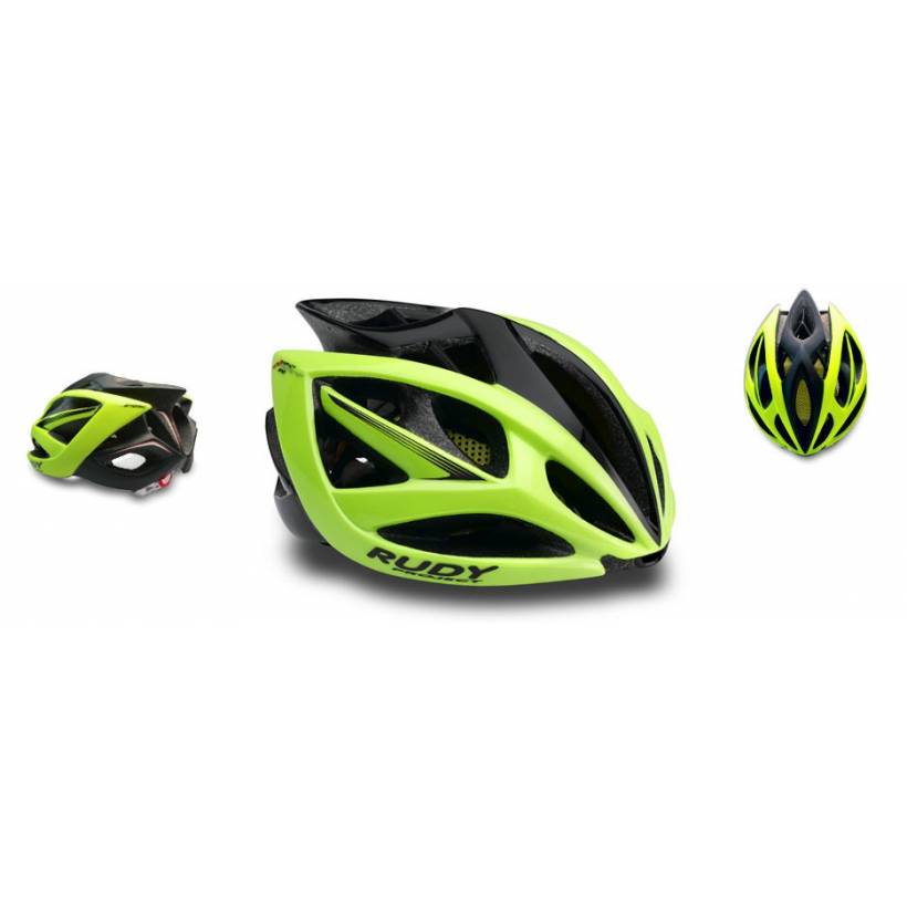 Casque Rudy Project Airstorm Jaune Fluo / Blanc (Mat)