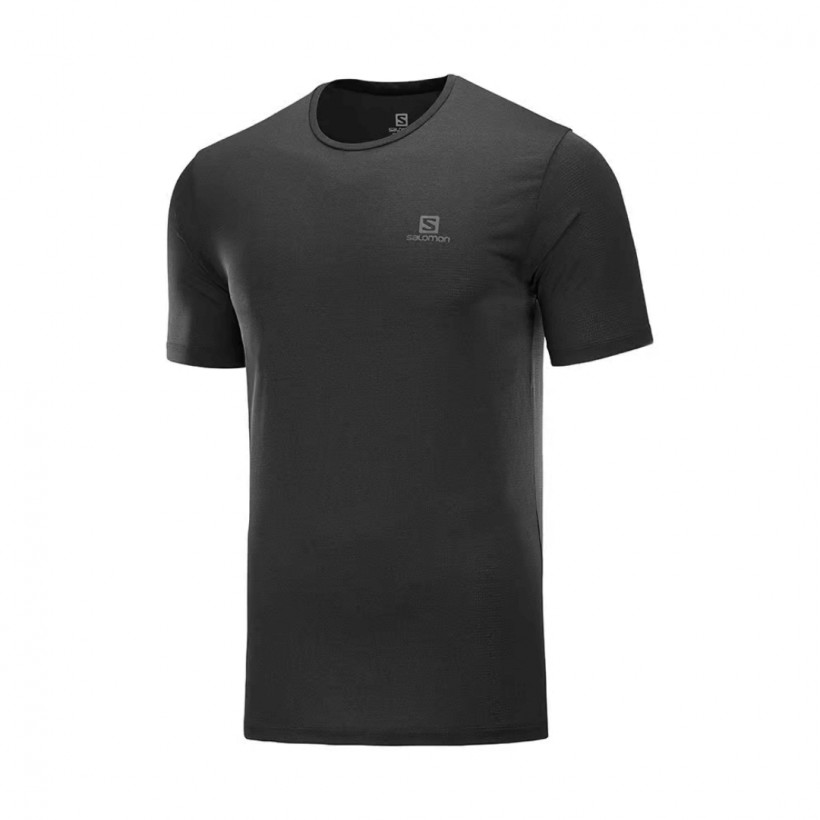 Salomon Agile Training Short Sleeve Black T-Shirt