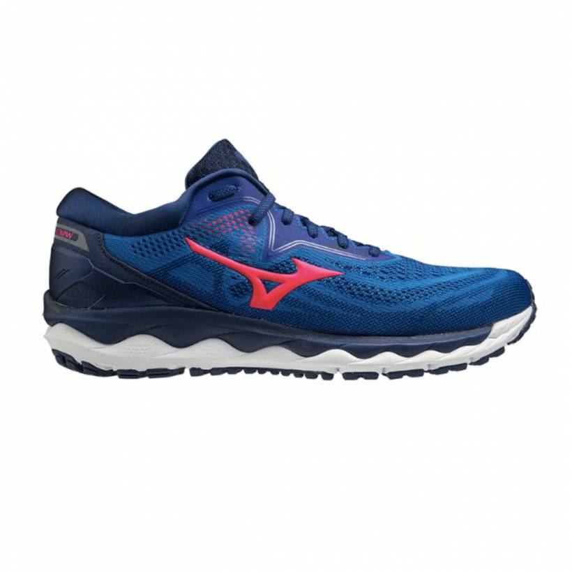 Mizuno Wave Sky 4 Blu Rosa AW20 Scarpe da Uomo