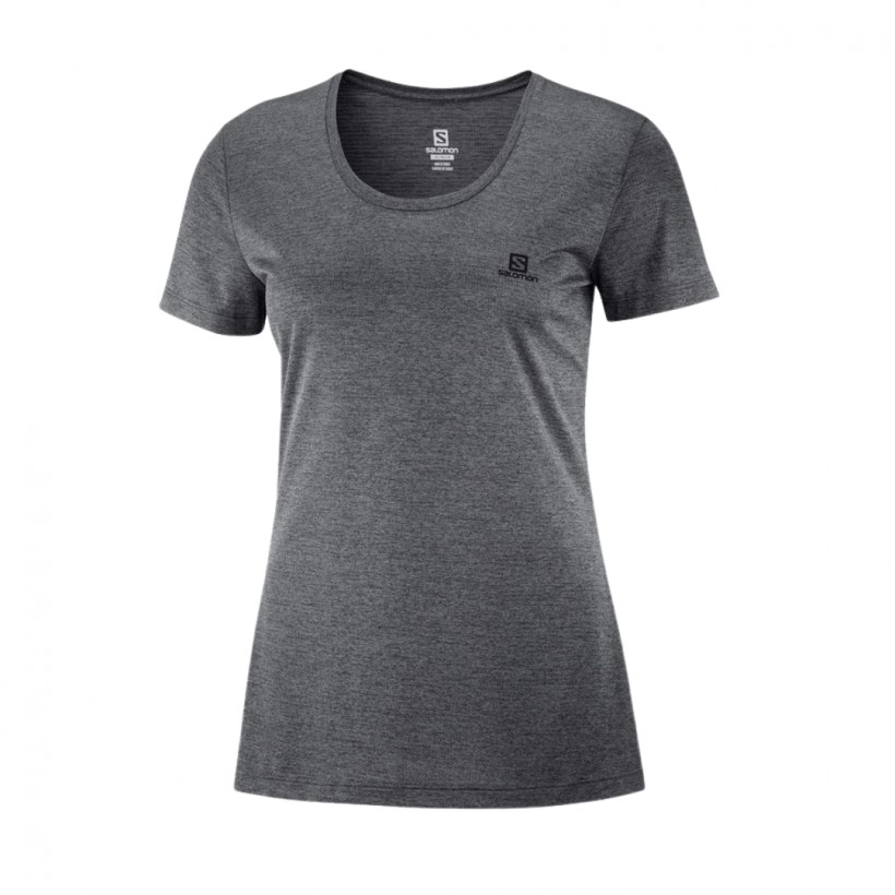 Salomon Agile SS T-Shirt Grau Damen T-Shirt