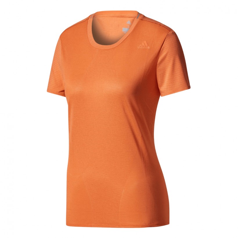 Camiseta Adidas Supernova Woman Coral AW17