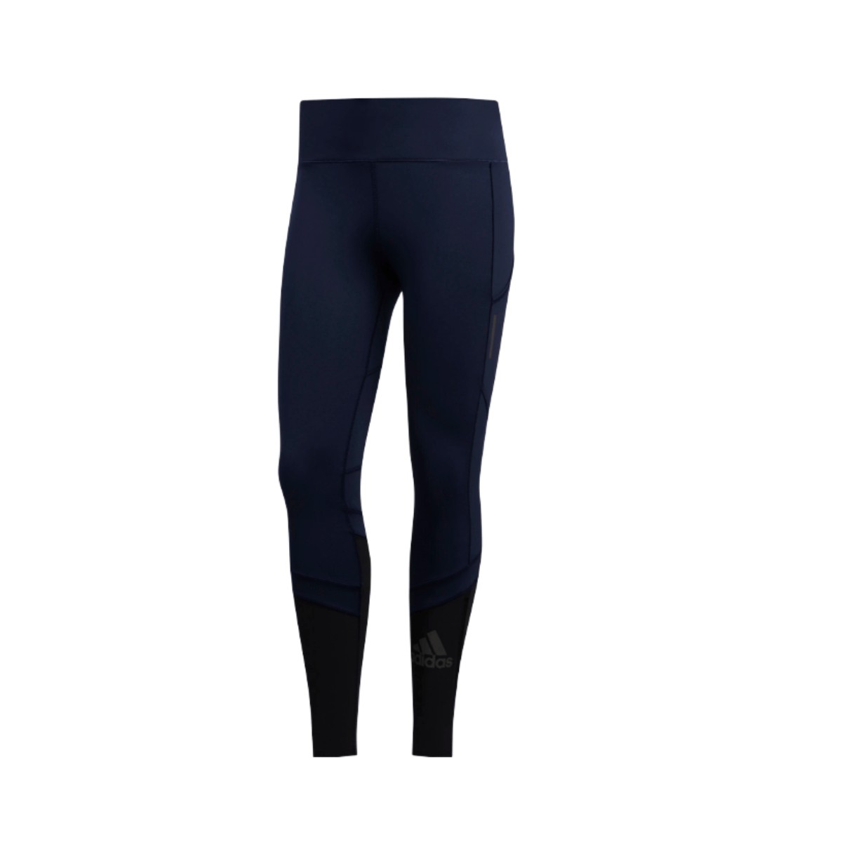 Mallas Adidas How We Go Tight Azul Negro Mujer, Talla L