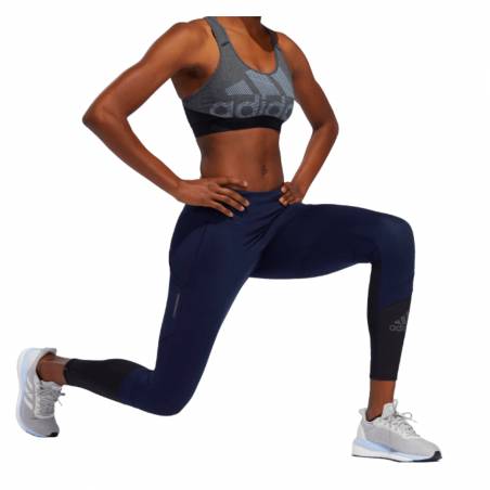 Collant Adidas How We Go Tight Bleu Noir IO19 Femme