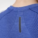 Short sleeve Adidas Technical Primeknit Wool Woman Blue AW17