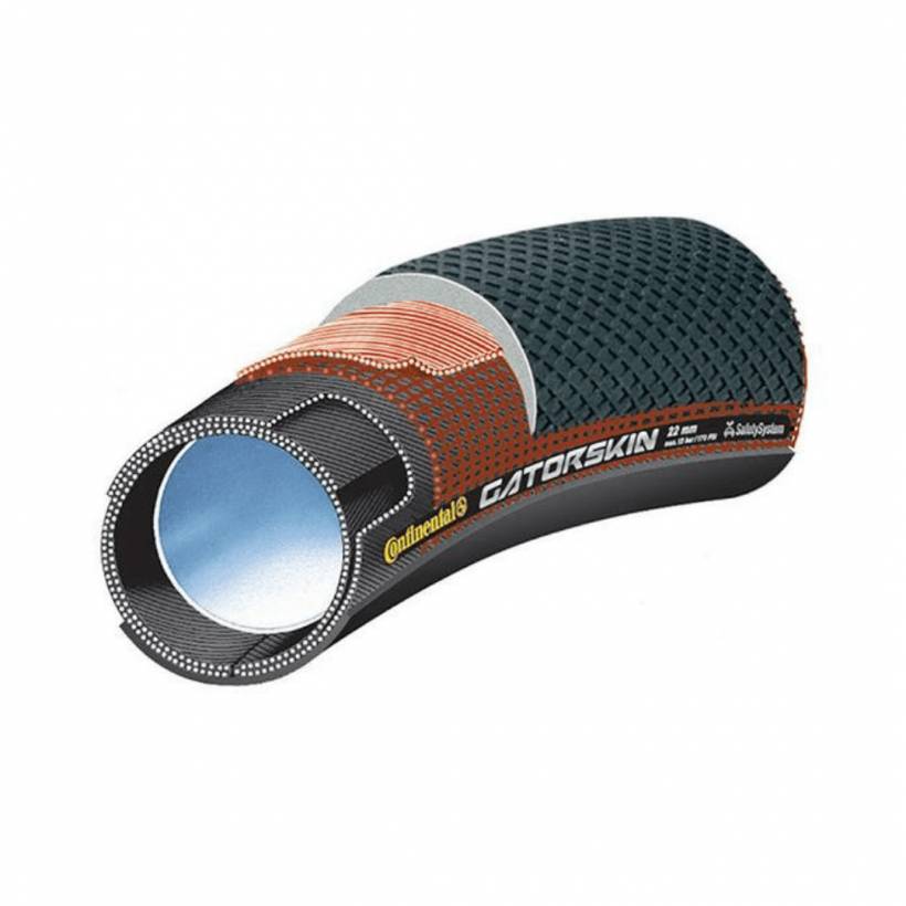 Pneu tubular Continental - Sprinter Gatorskin 700x22mm-25mm