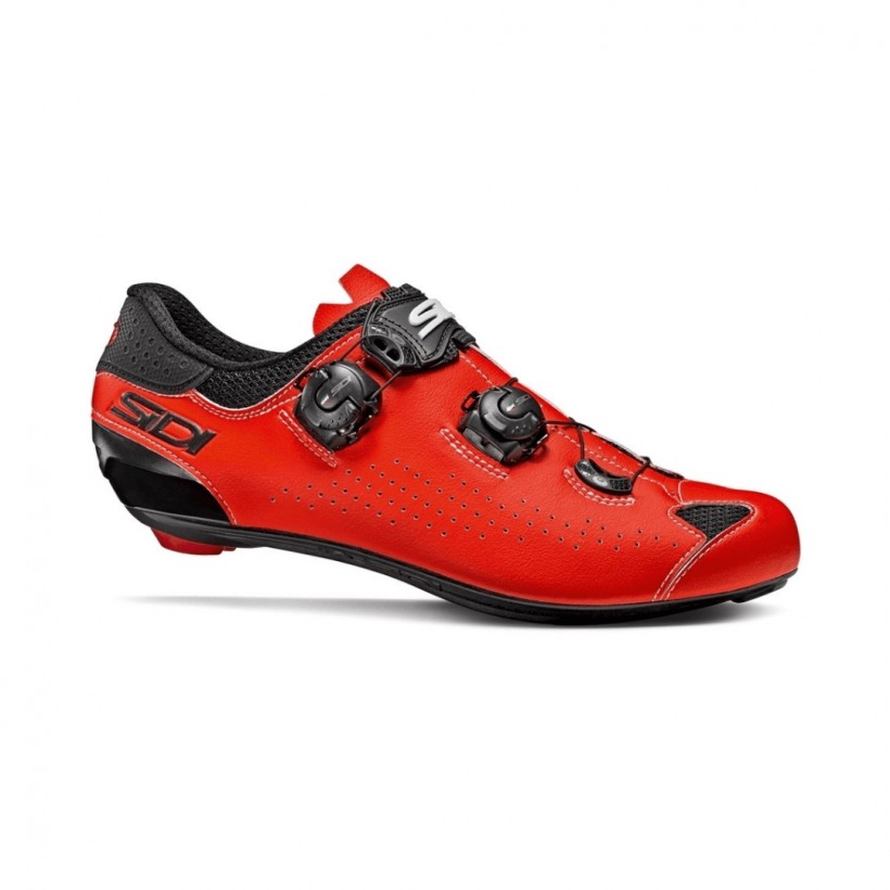 Sidi Genius 10 Rot Schwarz Schuhe