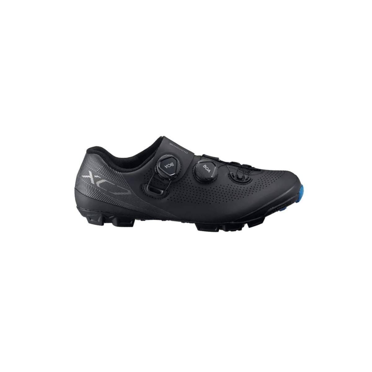 Shimano MTB XC7 Black Double BOA Shoes, Size 47 - EUR
