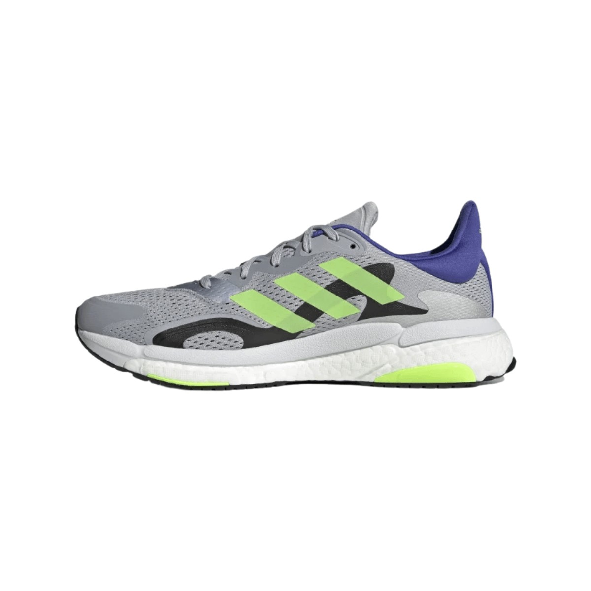 Solar Boost 3 Running Shoes Gray Green